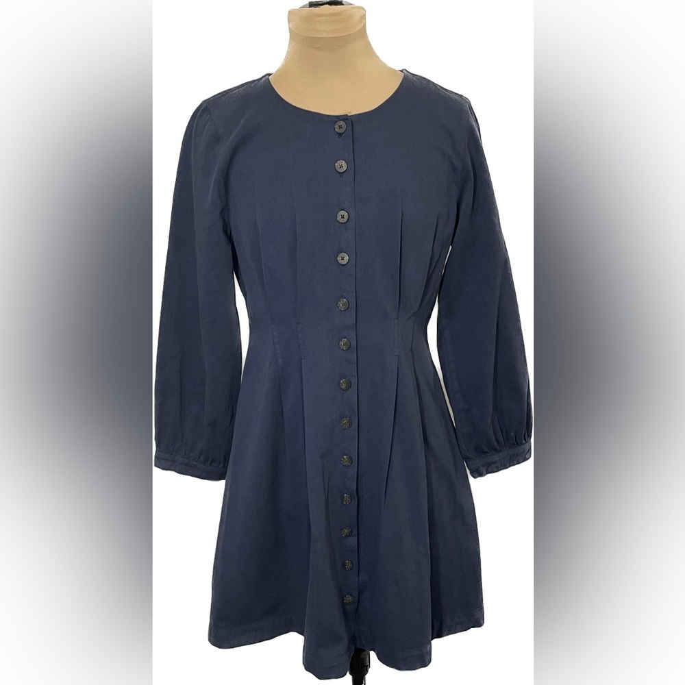 Madewell Responsible Button Front Long Sleeve Dre… - image 1